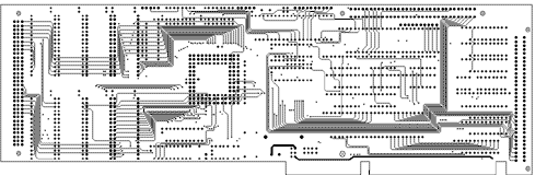 Platinenlayout des BISU-P-CONTROLLERS Signallage 2