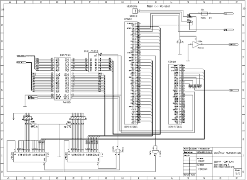 Schaltplan des BISU-P-CONTROLLERS 5/5