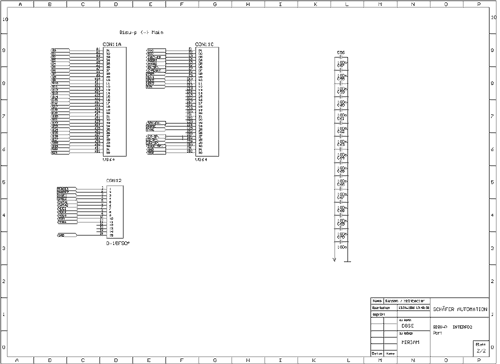 Schaltplan des BISU-P-INTERFACES 2/2